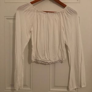 off the shoulder brandy melville top